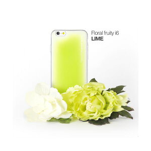 y|Cg20{zZuV[YEpX^ iPhone6ptیP[X Aroma(A}) case Floral fruity Lime@ACFL