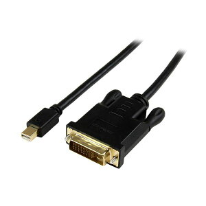 �y�|�C���g20�{�zStarTech.com Mini DisplayPort-DVI�ϊ��A�N�e�B�u�A�_�v�^�P�[�u�� �u���b�N 91cm �I�X�^�I�X1920×1200 MDP2DVIMM3BS 1�{