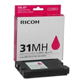 【スーパーSALEでポイント最大46倍】RICOH（リコー） GXカートリッジ GC31MH マゼンタ