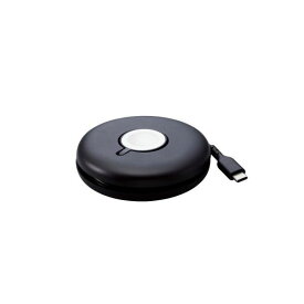 【ポイント20倍】エレコム Apple Watch磁気充電ケーブル(高速充電スタンドタイプ) MPA-AWSTCQBK ブラック