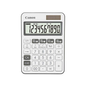 【ポイント20倍】キヤノン カラフル電卓 LS-105WUC-CH チャコール