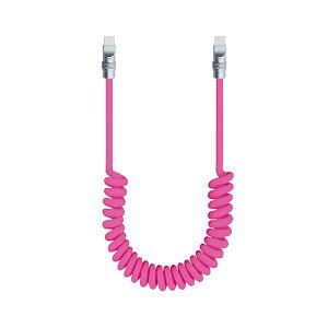 �y�|�C���g20�{�z���{�g���X�g�e�N�m���W�[ PD100W �V���R���R�C��USB-C�P�[�u�� 1.5m �s���N JT-COIL100WCC-PK