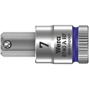 WERA ���F�� �����p1/4DR Hex-Plus �ێ��@�\�t�� �r�b�g�\�P�b�g ��[�T�C�Y7mm �S��28mm 003341 �H�� �c�[�� DIY ��ƍH��