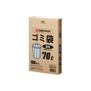 まとめ）ジョインテックス ゴミ袋 LDD 透明 70L 100枚 N044J-70 セール