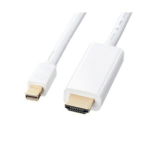 �T�����T�v���C �~�jDisplayPort-HDMI�ϊ��P�[�u�� �z���C�g 2m KC-MDPHDA20 1�{