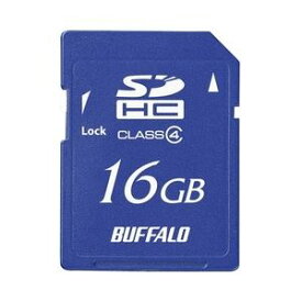 【スーパーSALEでポイント最大46倍】バッファロー Class4 SDHCカード 16GB RSDC-S16GC4B