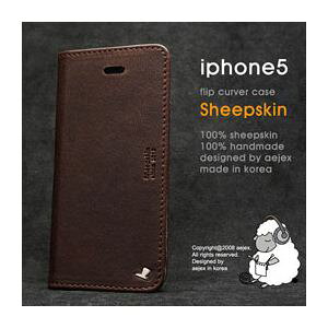 �y�|�C���g20�{�zAEJEX iPhone5�p�P�[�X FLIP�^�C�v �_�[�N�u���E�� AS-AJIP5F-DB