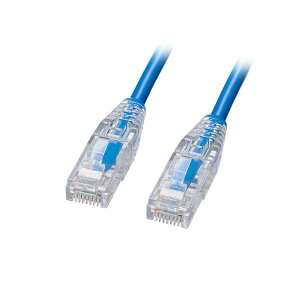 �T�����T�v���C �J�e�S��6A LAN�P�[�u�� �X���� ���炩 �c���܂�h�~�R�l�N�^ 5m �u���[ KB-SL6AYS-05BL
