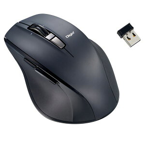 �y�|�C���g20�{�zDigio2 ���� �����X�N���[���É��}�E�X 5�{�^���^BlueLED MUS-RKF164NBK �u���b�N