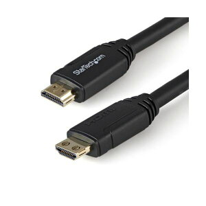 �y�|�C���g20�{�zStarTech.com �n�C�X�s�[�hHDMI2.0�P�[�u�� 3m �I�X-�I�X �u���b�N HDMM3MLP 1�{