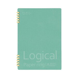 【クーポン配布中】(まとめ)ナカバヤシ ロジカルペーパーリングノート B5 A罫 40枚 NW-B518A 1セット(10冊)【×10セット】