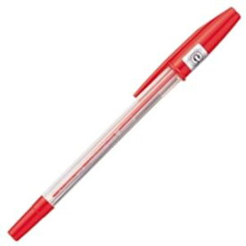 【ポイント20倍】（業務用10セット）三菱鉛筆 ボールペン SA-R10P.15 赤 10本