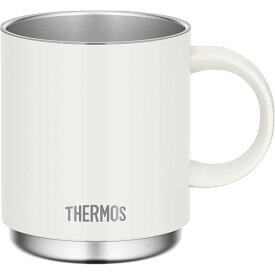 【クーポン配布中】THERMOS(サーモス) 真空断熱マグカップ 350ml ホワイト JDS-350
