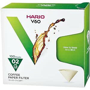 �y�|�C���g20�{�z�y2�Z�b�g�z HARIO V60�p �y�[�p�[�t�B���^�[02 (��) 1�`4�t�p ���N�� 100���� VCF-02-100MK