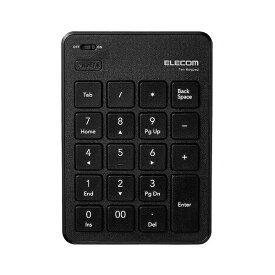 【ポイント20倍】エレコム Bluetoothテンキーボード 薄型 TK-TBP020BK