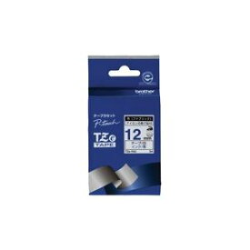 【ポイント20倍】（まとめ）ブラザー工業 布テープ TZe-FA3白に青文字 12mm【×3セット】