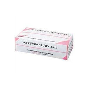【ポイント20倍】【まとめ】 ミドリ安全 ベルデポリガードエプロン袖なしピンク50枚 【×2セット】