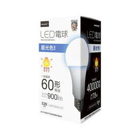 【ポイント20倍】【まとめ】HIDISC LED電球(一般電球60形相当) 昼光色 HDLED60W6500K【×3セット】