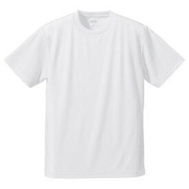 【ポイント20倍】UVカット吸汗速乾ドライ Tシャツ CB5900 ホワイト XL 【 5枚セット 】