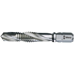 WERA ���F�� HSS �h�����^�b�v �Z�p�� ����6.35mm �^�b�v�T�C�YM5x0.8mm �h�����T�C�Y3.8mm 104642 �H�� �c�[�� DIY ��ƍH��