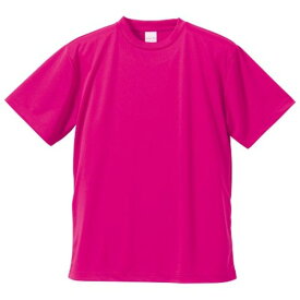 【ポイント20倍】UVカット吸汗速乾ドライ Tシャツ CB5900 トロピカルピンク M 【 5枚セット 】