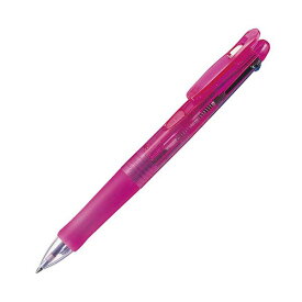 【ポイント20倍】(まとめ) ゼブラ 多色油性ボールペン クリップ-オンG 3C 0.7mm (軸色 ピンク) B3A3-P 1本 【×15セット】