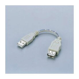 【ポイント20倍】（まとめ）エレコム USB2.0スイングケーブル USB-SEA01【×5セット】