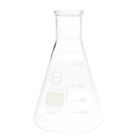 【クーポン配布中】【柴田科学】スーパー肉厚三角フラスコ 500mL【10個】 010620-500A