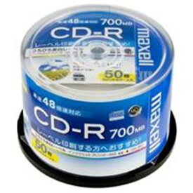【クーポン配布中】(業務用10セット) 日立マクセル(HITACHI) CD-R ＜700MB＞ CDR700S.WP.50SP 50枚
