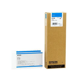 【クーポン配布中】（まとめ） エプソン EPSON PX-P／K3インクカートリッジ シアン 700ml ICC58 1個 【×3セット】