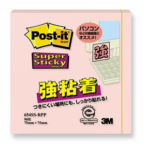 y}\Pő47{zi܂Ƃ߁j 3M |XgCbg Sm[g pXeJ[ 75×75mm sN 654SS-RPP 1 y×20Zbgz