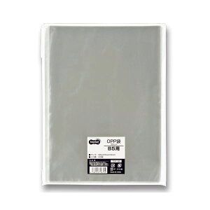 【ポイント20倍】(まとめ) TANOSEE OPP袋 フラット B5用 195×270mm 1セット(500枚:100枚×5パック) 【×2セット】