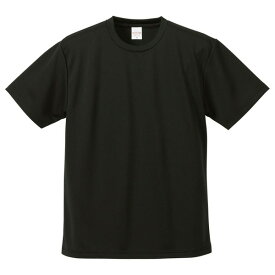 【ポイント20倍】UVカット・吸汗速乾・5枚セット・4.1オンスさらさらドライ Tシャツ ブラック XXL