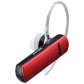 【スーパーSALEでポイント最大46倍】バッファロー(サプライ) Bluetooth4.1対応 片耳ヘッドセット レッド BSHSBE200RD
