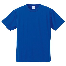 【ポイント20倍】UVカット・吸汗速乾・5枚セット・4.1オンスさらさらドライ Tシャツ コバルトブルー XL