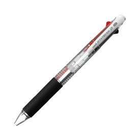 【ポイント20倍】(まとめ) 三菱鉛筆 ジェットストリーム 2色ボールペン 0.7mm (軸色 透明) SXE230007.T 1本 【×20セット】