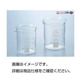 【スーパーSALEでポイント最大46倍】（まとめ）硼珪酸ガラス製ビーカー（ISOLAB）400ml【×10セット】