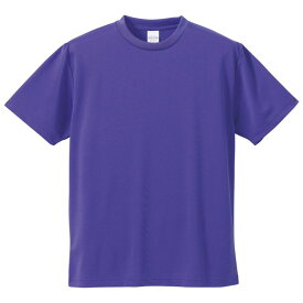 【ポイント20倍】UVカット・吸汗速乾・5枚セット・4.1オンスさらさらドライ Tシャツ バイオ レッドパープル L