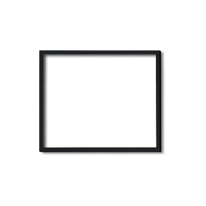 【クーポン配布中】デッサン額縁/フレーム 【大衣サイズ 509×394mm】 ブラック(黒) 壁掛けひも付き 化粧箱入り 5767