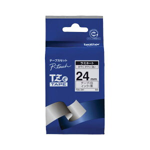 �y�|�C���g20�{�z�i�܂Ƃ߁j �u���U�[ BROTHER �s�[�^�b�` TZe�e�[�v ���~�l�[�g�e�[�v 24mm ���^������ TZE-251 1�� �y×6�Z�b�g�z