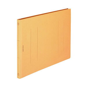 【クーポン配布中】(まとめ) ライオン事務器 フラットファイル(環境) 樹脂押え具 B4ヨコ 150枚収容 背幅18mm 黄 A-507KB4E 1セット(10冊) 【×5セット】