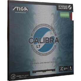 【ポイント20倍】STIGA（スティガ） テンション系裏ソフトラバー CALIBRA LT（キャリブラ LT）レッド 中厚