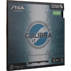 【ポイント20倍】STIGA（スティガ） テンション系裏ソフトラバー CALIBRA LT（キャリブラ LT）ブラック 中厚