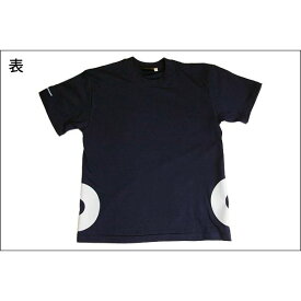 【クーポン配布中】戦国武将Tシャツ 【加藤清正 桔梗紋】 XLサイズ 半袖 綿100% ネイビー(紺) 〔メンズ 大きいサイズ Uネック おもしろ〕