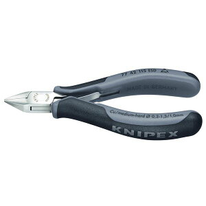 【クーポン配布中】KNIPEX(クニペックス)7742-115ESD エレクトロニクスニッパー