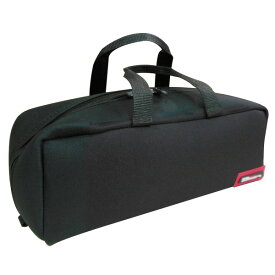 【マラソンでポイント最大46倍】(業務用20セット)DBLTACT トレジャーボックス(作業バッグ/手提げ鞄) Mサイズ 自立型/軽量 DTQ-M-BK ブラック(黒) 〔収納用具〕