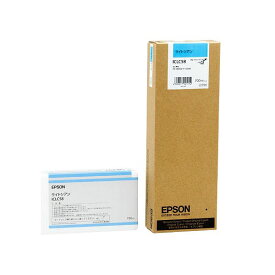 【ポイント20倍】(まとめ) エプソン EPSON PX-P／K3インクカートリッジ ライトシアン 700ml ICLC58 1個 【×10セット】