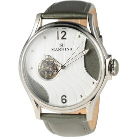 【ポイント20倍】MANNINA(マンニーナ) 腕時計 MNN004-02 メンズ 正規輸入品 グレー