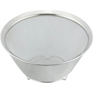 【ポイント20倍】【60個セット】 ステンレス 深型 ざる/調理器具 【丸型 17cm】 スタッキング式 頑丈仕様 SUIグート 〔キッチン 台所〕