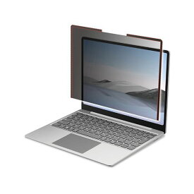 【スーパーSALEでポイント最大46倍】エレコム Surface Laptop Go用/のぞき見防止フィルタ/ナノサクション/12.4インチ EF-MSLGPFNS2